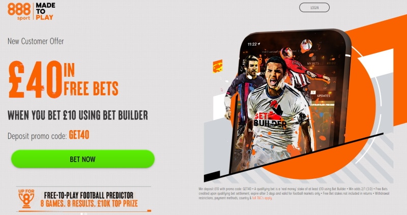 888sport bet builder offer