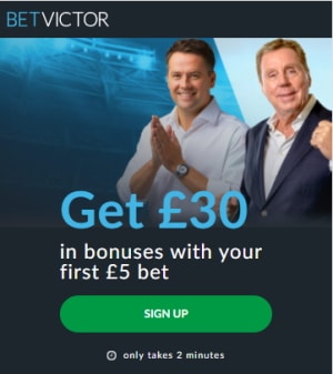 5 deposit betting site - betvictor image