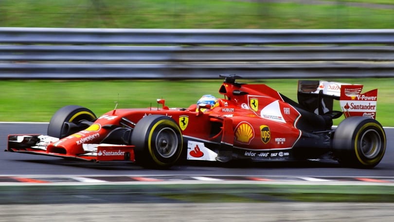 Mobil balap F1 Ferrari