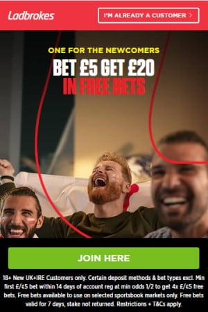 Ladbrokes sports betting offer