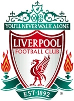 Liverpool FC Anda tidak akan pernah berjalan sendirian logo tim